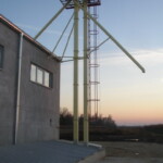 Koficasti elevator za zrno